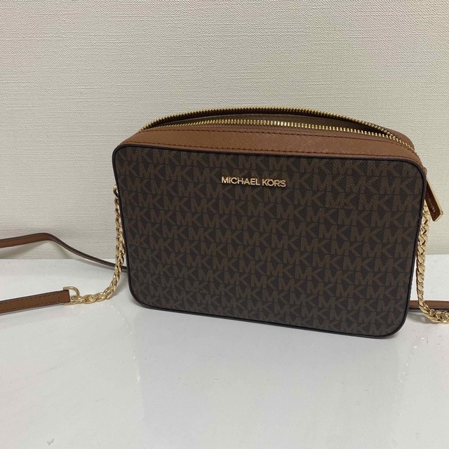 Michael Kors(マイケルコース)のマイケルコース ショルダーバッグ レディース MICHAEL KORS ブラウン レディースのバッグ(ショルダーバッグ)の商品写真