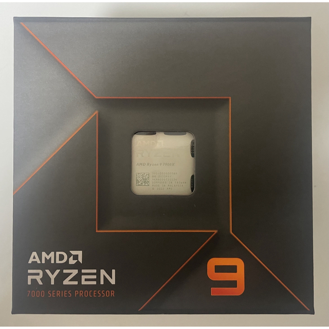 AMD Ryzen 9 7900X CPU 新品未使用