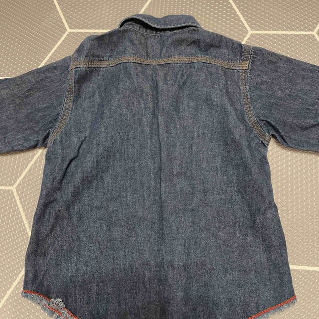 mikihouse(ミキハウス)の美品　ミキハウス    100 シャツ キッズ/ベビー/マタニティのキッズ服男の子用(90cm~)(ブラウス)の商品写真