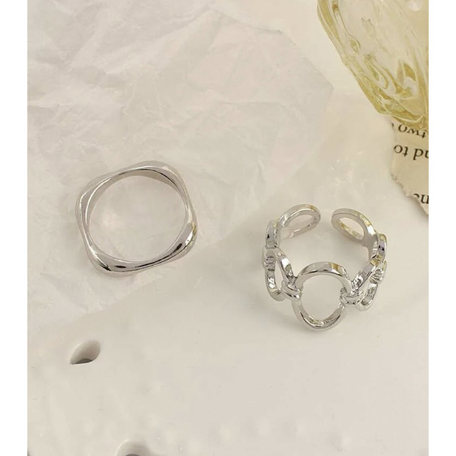 ✨新品・未使用✨指輪💍*。2個セット レディースのアクセサリー(リング(指輪))の商品写真