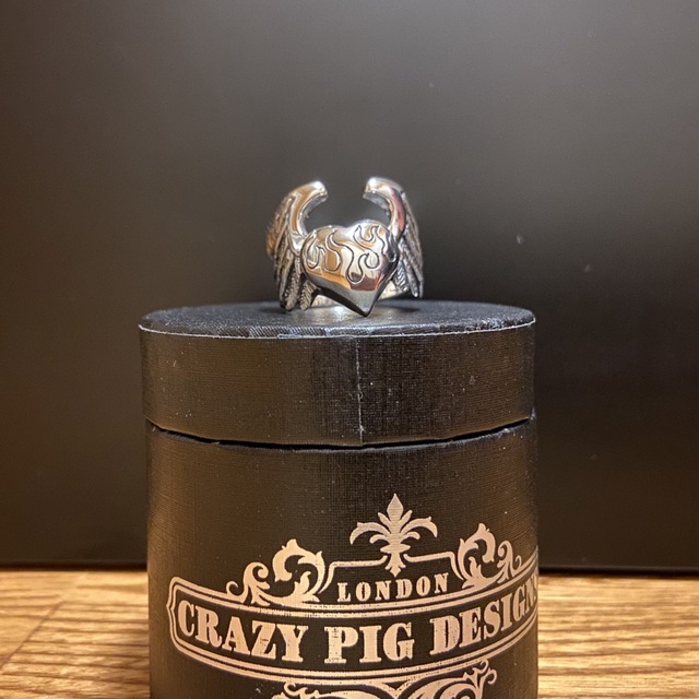 CRAZY PIG(クレイジーピッグ)のbmthオリバーサイクス着用　クレイジーピッグ　リング メンズのアクセサリー(リング(指輪))の商品写真