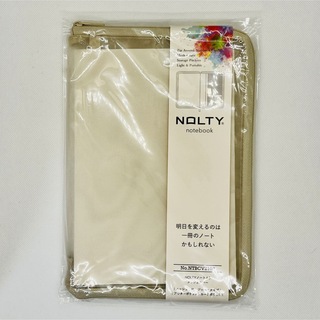 ニホンノウリツキョウカイ(日本能率協会)のNOLTY ノートカバー A5 メッシュ ベージュ NTBCV2102(ブックカバー)