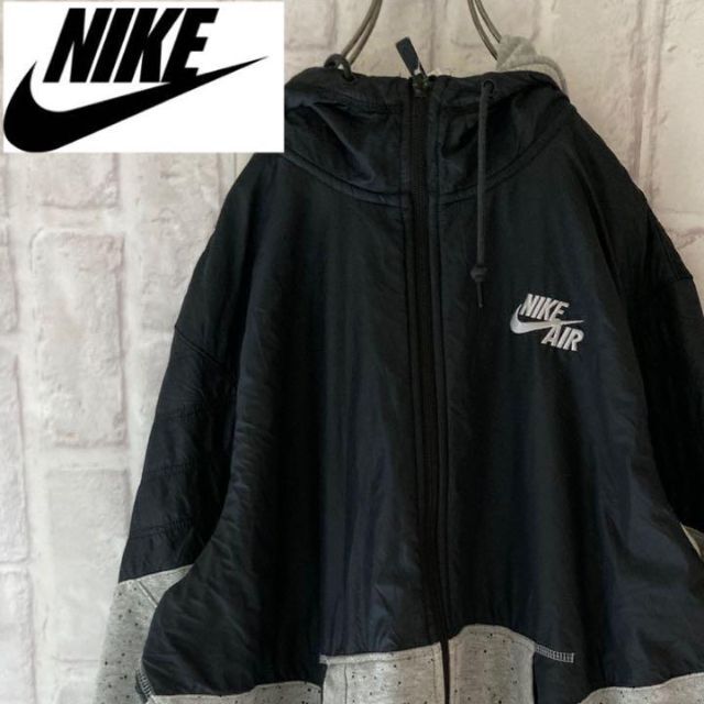 NIKE - 【ビンテージ】NIKE ナイキ ナイロンジャケット パーカー 刺繍