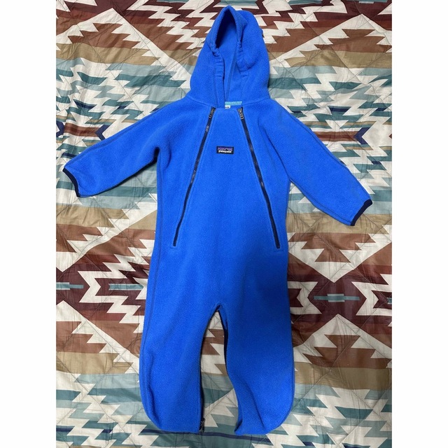 patagonia(パタゴニア)のパタゴニア　カバーオール　フリース　80 キッズ/ベビー/マタニティのベビー服(~85cm)(カバーオール)の商品写真