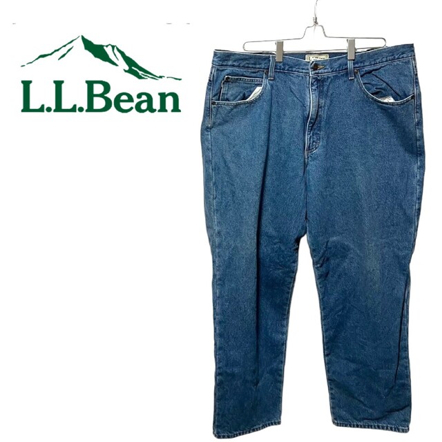 B1127 エルエルビーン　llbean デニムパンツ　denim デニムカーゴ