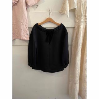 プラダ(PRADA)の最終価格🖤🎀PRADA back ribbon bonding tops.(カットソー(長袖/七分))