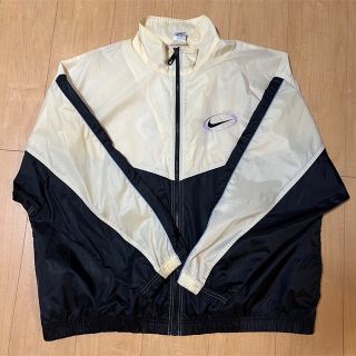 希少 NIKE ナイキ 銀タグ ナイロンジャケット 古着 90s (ナイロンジャケット)