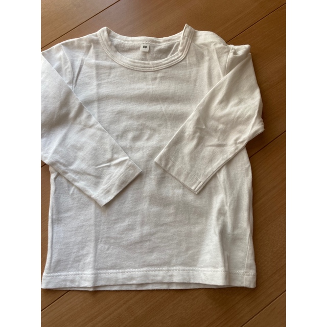 MUJI (無印良品)(ムジルシリョウヒン)の無印良品　トップス キッズ/ベビー/マタニティのベビー服(~85cm)(シャツ/カットソー)の商品写真