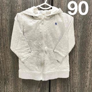 ポロ(POLO（RALPH LAUREN）)のPOLO Baby パーカー　グレー(ジャケット/上着)