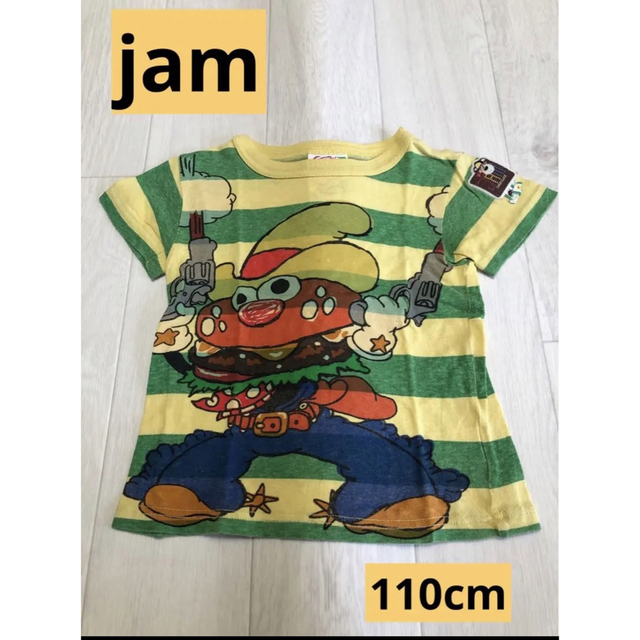 JAM(ジャム)の【買うなら今】jam ジャム 110cm 夏物 半袖 tシャツ  おすすめ キッズ/ベビー/マタニティのキッズ服男の子用(90cm~)(Tシャツ/カットソー)の商品写真