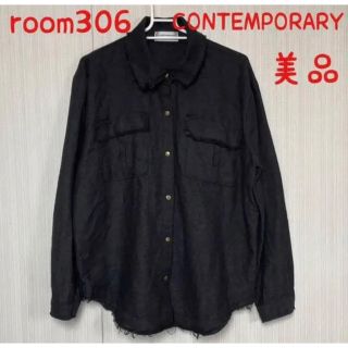 ルームサンマルロクコンテンポラリー(room306 CONTEMPORARY)の美品　room306CONTEMPORARY シャツ　ジャケット　ダメージ 長袖(シャツ/ブラウス(長袖/七分))