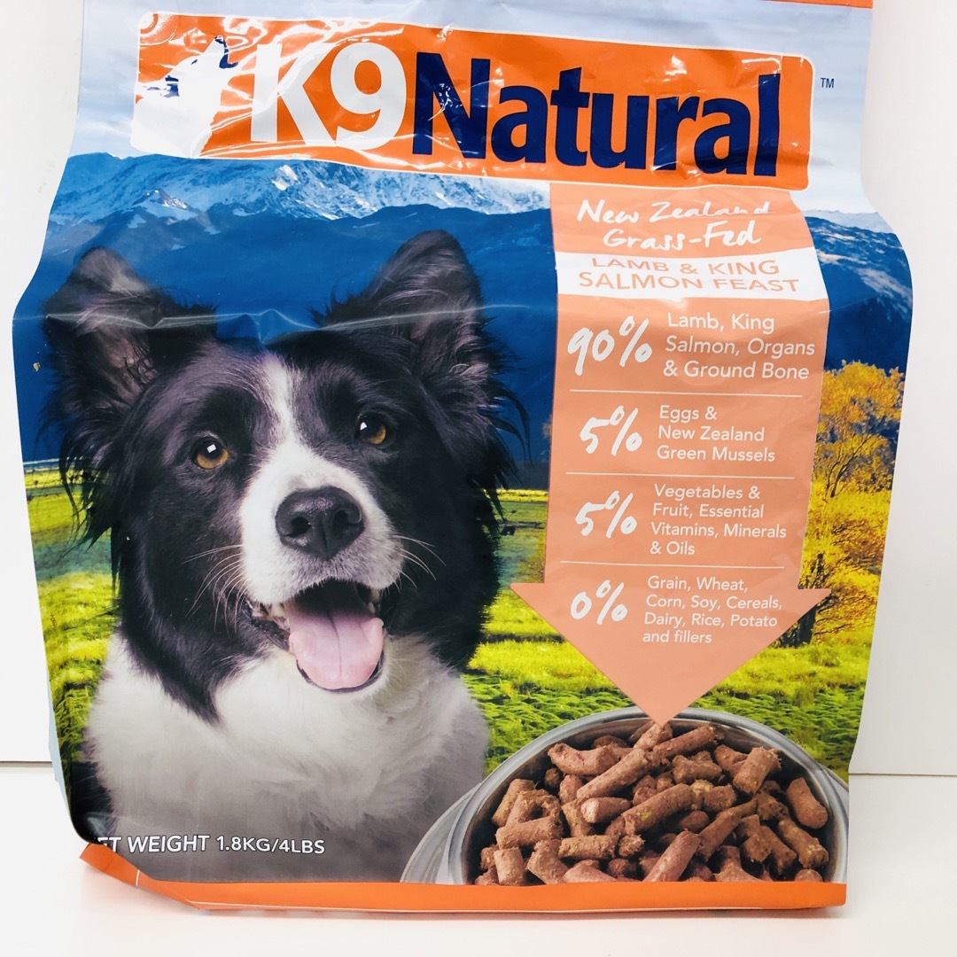 k9natural K9ナチュラル　ラム＆キングサーモンフィースト　1.8kg