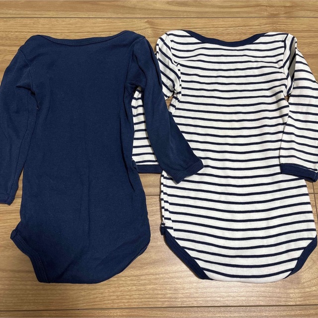 PETIT BATEAU(プチバトー)のプチバトー　肌着2枚セット キッズ/ベビー/マタニティのベビー服(~85cm)(肌着/下着)の商品写真