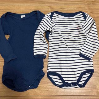 プチバトー(PETIT BATEAU)のプチバトー　肌着2枚セット(肌着/下着)