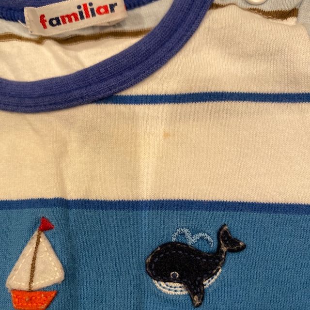 familiar(ファミリア)の★familiar 80サイズTシャツ3枚セット キッズ/ベビー/マタニティのベビー服(~85cm)(Ｔシャツ)の商品写真