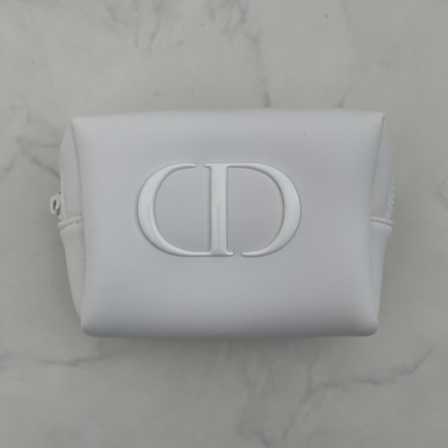 新品 Dior ディオール ポーチ ノベルティ ホワイト 合計14 即発送可能