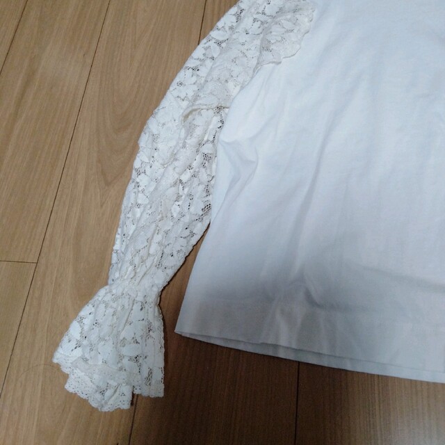 SEE BY CHLOE(シーバイクロエ)のSEE BY CHLOE 袖レーストップス レディースのトップス(Tシャツ(長袖/七分))の商品写真