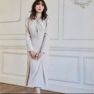 ハーリップトゥ(Her lip to)のHerlipto Opera Midi Dress honey(ロングワンピース/マキシワンピース)