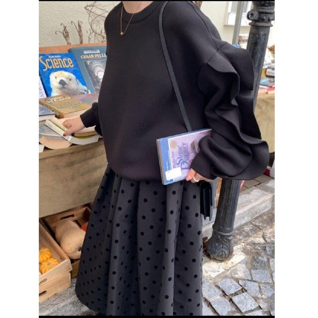 BIRTHDAY BASH(バースデーバッシュ)の※専用　BB BirthdayBash FRILL SLEEVE SWEATER レディースのトップス(ニット/セーター)の商品写真