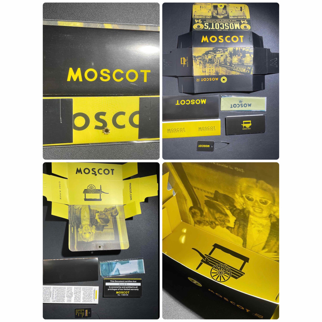 MOSCOT(モスコット)のMOSCOT LEMTOSH 伊達メガネ 黒・クリアフレーム メンズのファッション小物(サングラス/メガネ)の商品写真