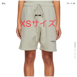 フィアオブゴッド(FEAR OF GOD)のESSENTIALS SWEATPANTS XSサイズ　ハーフパンツ(その他)