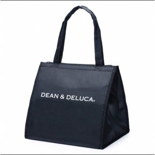 ディーンアンドデルーカ(DEAN & DELUCA)の新品未使用・DEAN & DELUCA クーラーバッグ ブラックL(エコバッグ)