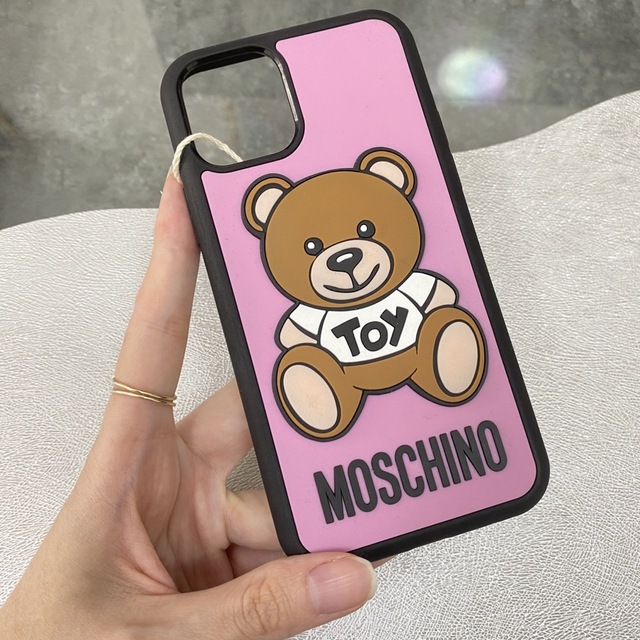 ボックス素材残１【新品】MOSCHINO モスキーノ 定番 テディ iPhoneケース くま