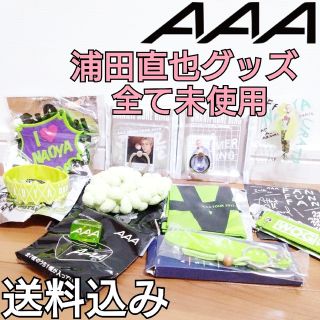 トリプルエー(AAA)の【商品説明欄必読】新品未使用 AAA 浦田直也 緑 え〜パンダ グッズまとめ売り(ミュージシャン)