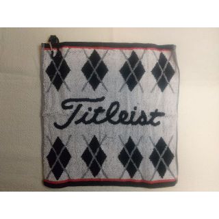 タイトリスト(Titleist)の＜新品＞ TITLEIST　タイトリスト　ハンドタオル　ホワイト　カラビナ付き(その他)