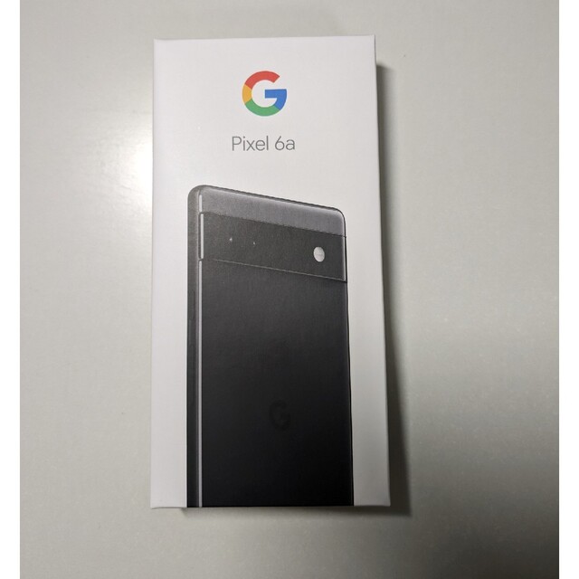 Google　Pixel6a　チャコール