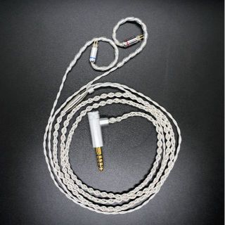 【1点のみ】7N粒子単結晶銅銀メッキ リッツ構造 CIEM 2Pin 4.4mm(その他)