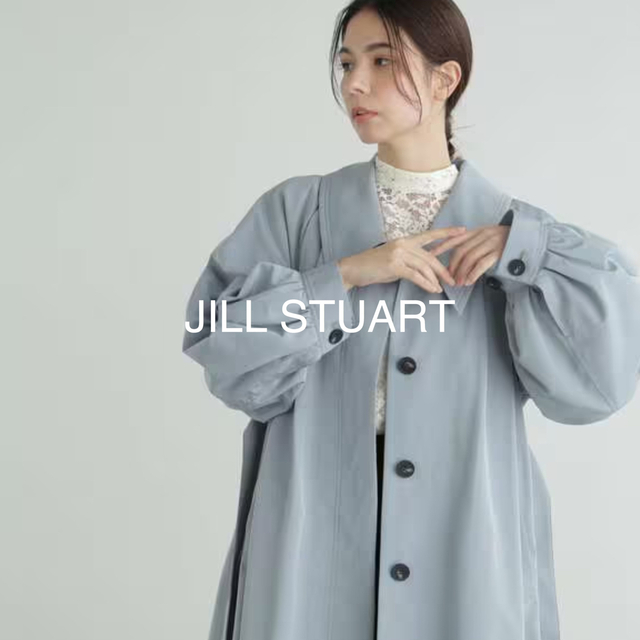 2023SSJILLSTUARTステンカラーオーバーコート