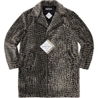 シュプリーム(Supreme)のSupreme CROC FAUX FUR OVERCOAT(チェスターコート)