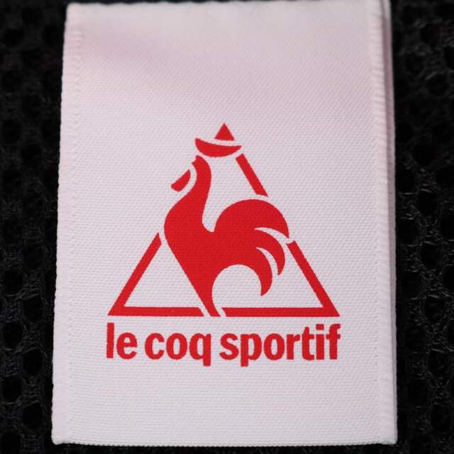 le coq sportif(ルコックスポルティフ)のルコックスポルティフ 長袖スウェット スエット フルジップ ロゴ トップス スポーツウェア レディース Mサイズ ブラック le coq sportif レディースのトップス(トレーナー/スウェット)の商品写真