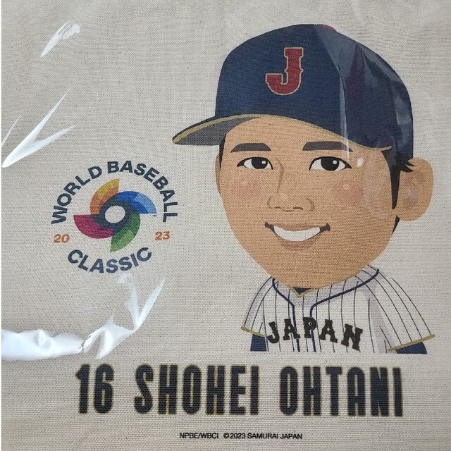 北海道日本ハムファイターズ - 侍ジャパン 16大谷翔平 WBCロゴ入り