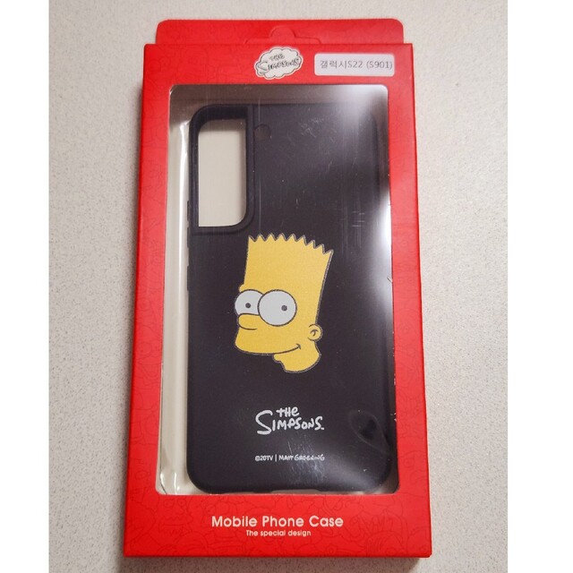 SIMPSON(シンプソン)のGalaxy　s22対応スマホケース(新品未使用) スマホ/家電/カメラのスマホアクセサリー(Androidケース)の商品写真