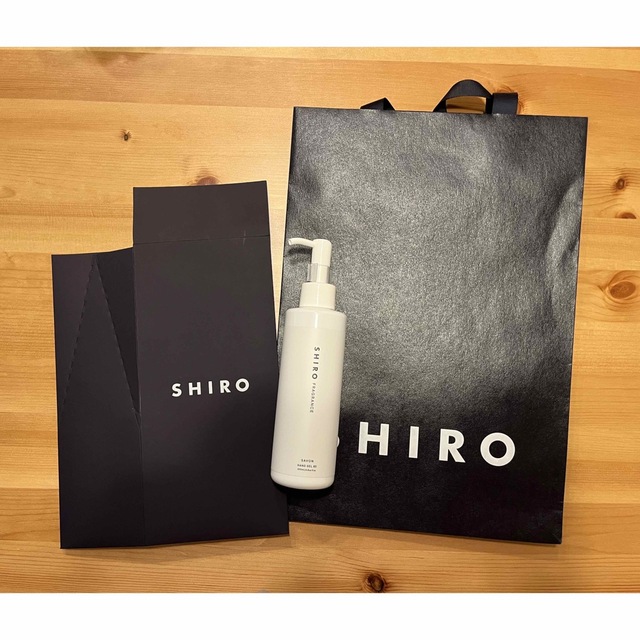 shiro(シロ)の新品未使用　Shiro サボン　ハンドジェル80 インテリア/住まい/日用品のキッチン/食器(アルコールグッズ)の商品写真