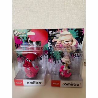 ニンテンドースイッチ(Nintendo Switch)の【新品】アミーボ　amiibo タコ  ヒメ（スプラトゥーンシリーズ）(ゲームキャラクター)