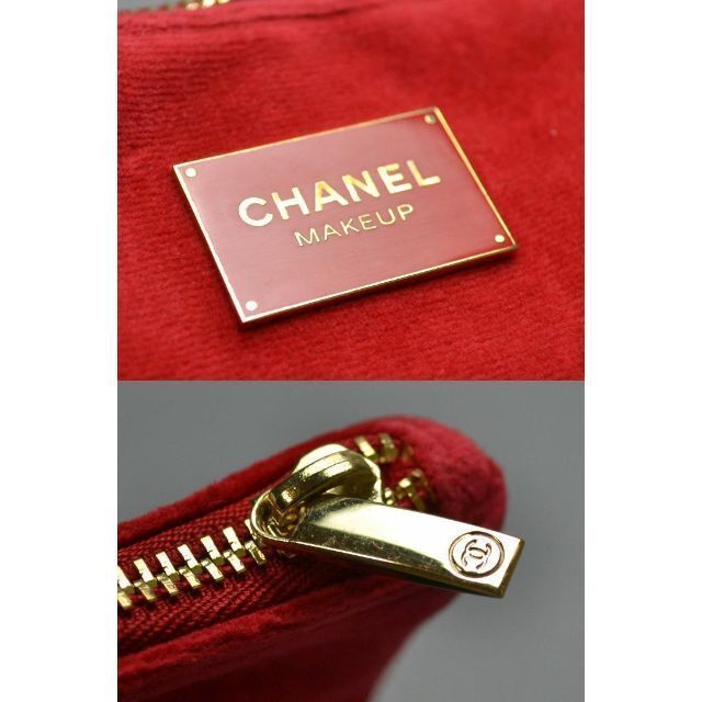 CHANEL(シャネル)のred2 新品未使用本物　シャネル　ノベルティポーチ レディースのファッション小物(ポーチ)の商品写真