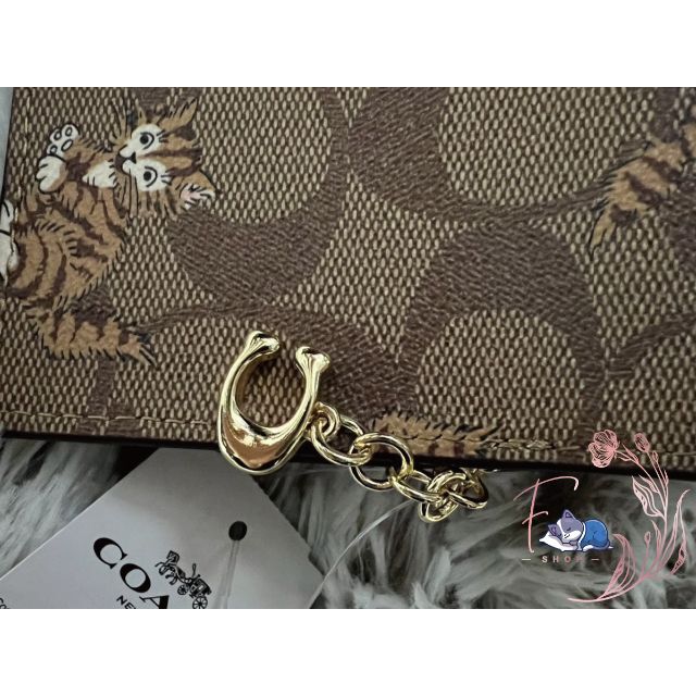 COACH(コーチ)の可愛い☆COACH☆Snap Wallet In Signature Canva レディースのファッション小物(財布)の商品写真