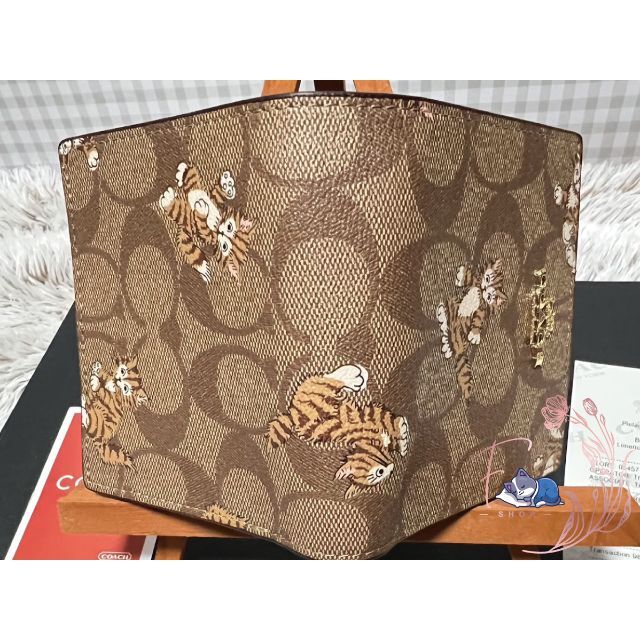 COACH(コーチ)の可愛い☆COACH☆Snap Wallet In Signature Canva レディースのファッション小物(財布)の商品写真