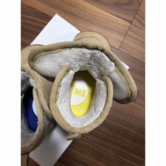 早い者勝ち】イフミー ブーツ ムートン 13.5cm ベージュ www