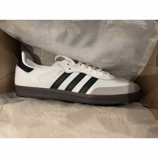 adidas SAMBA OGスニーカー ホワイト サンバ 27.5 cm