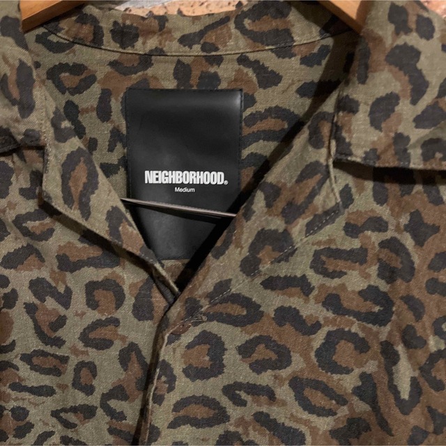 試着のみの超美品】B'z稲葉 着用 neighborhood レオパードシャツ 2022