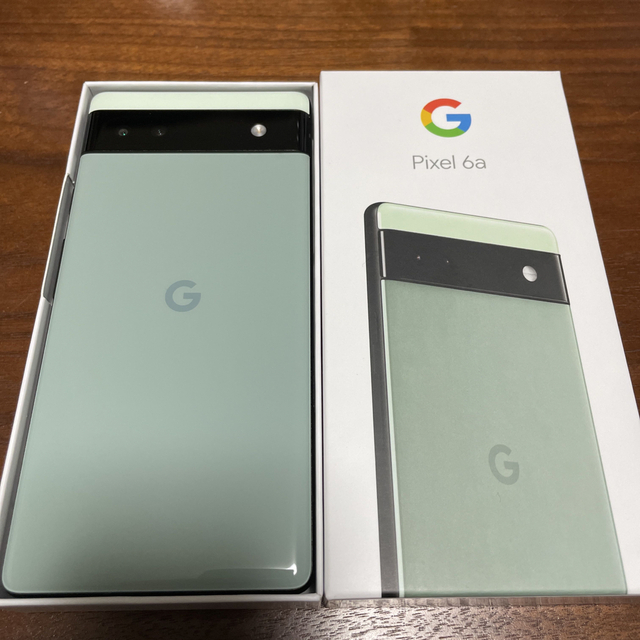 Google Pixel(グーグルピクセル)のGoogle Pixel 6a Sage スマホ/家電/カメラのスマートフォン/携帯電話(スマートフォン本体)の商品写真