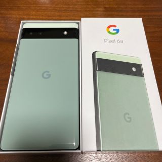 グーグルピクセル(Google Pixel)のGoogle Pixel 6a Sage(スマートフォン本体)