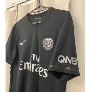 ナイキ(NIKE)のPSG 2015/16 レア品✨　ブラックアウェイシャツ(ウェア)