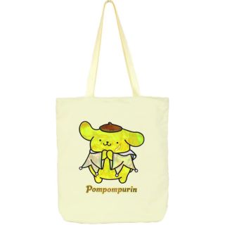 サンリオ(サンリオ)の✧̣̥̇💛【完売品‼️】ポムポムプリン￤シャイニートートバッグ 💛✧̣̥̇(トートバッグ)