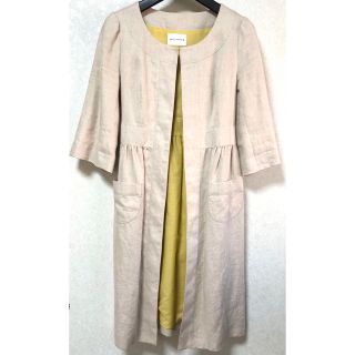 メルローズ(MELROSE)のメルローズ　春夏アウター　リネン　美品used(スプリングコート)