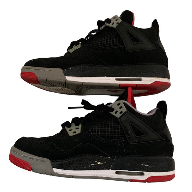 【激レア】NIKE AIR JORDAN4 RETRO GS BRED 23.5